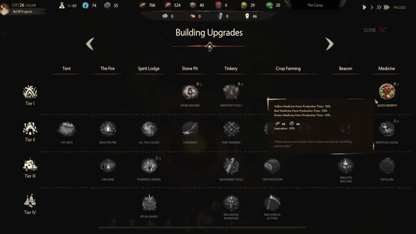 The Tribe Must Survive gameplay screenshot
