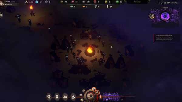 The Tribe Must Survive gameplay screenshot