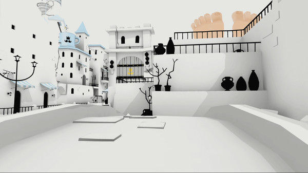 The Unfinished Swan gameplay screenshot
