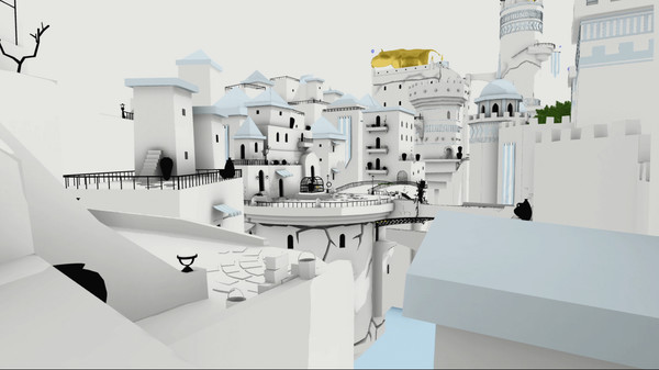 The Unfinished Swan gameplay screenshot