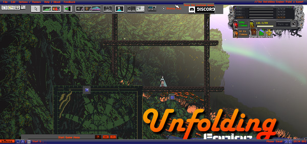 The Unfolding Engine: Paint a Game gameplay screenshot