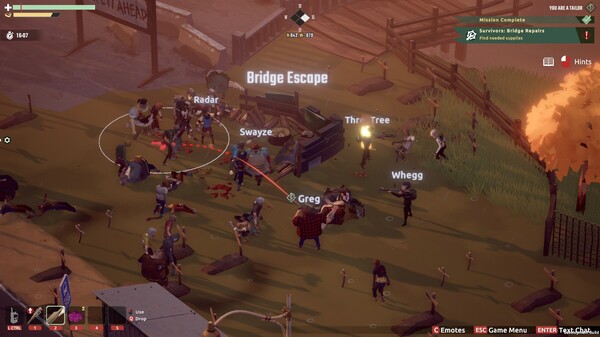 The Walking Dead: Betrayal gameplay screenshot