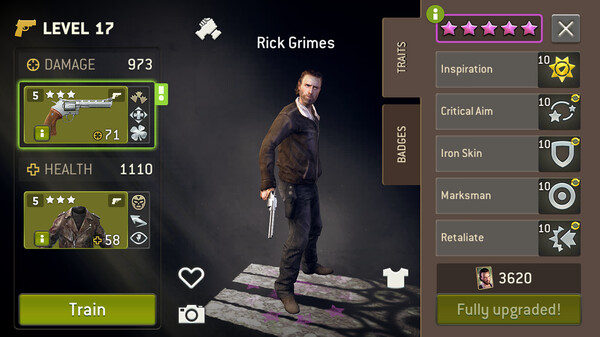 The Walking Dead: No Man's Land gameplay screenshot