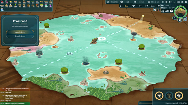 The Wandering Village gameplay screenshot