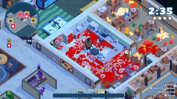 The WereCleaner gameplay screenshot