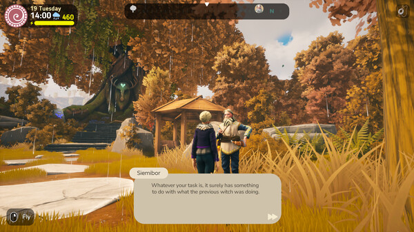 The Witch of Fern Island gameplay screenshot