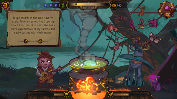 The Witch's Cauldron gameplay screenshot