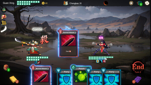 Three Kingdoms: The Blood Moon gameplay screenshot