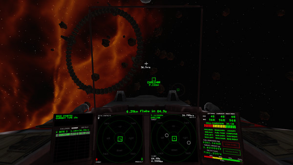 Thrust & Shoot : Flight School gameplay screenshot