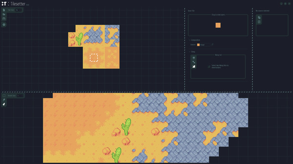 Tilesetter gameplay screenshot