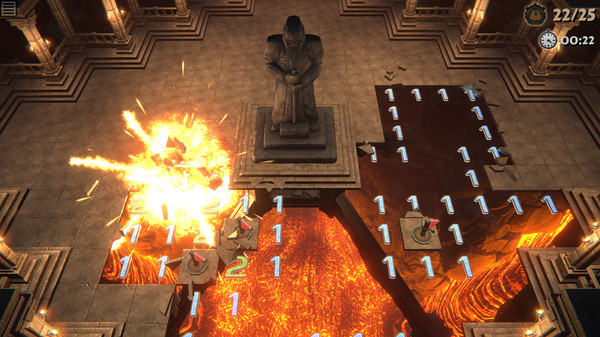 Tilesweeper gameplay screenshot
