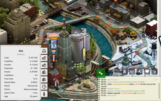 Timeflow – Life Sim gameplay screenshot