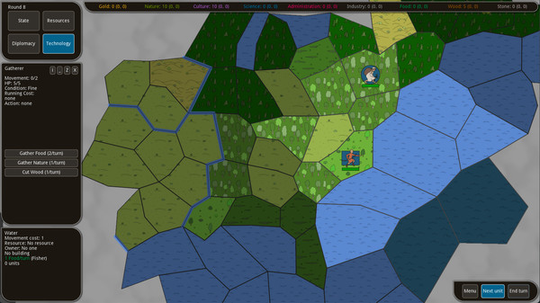 Timeline gameplay screenshot