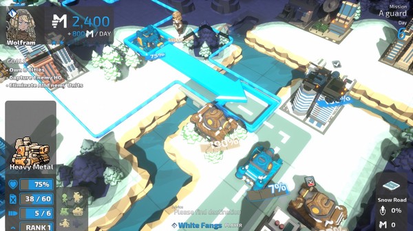 TINY METAL: FULL METAL RUMBLE gameplay screenshot