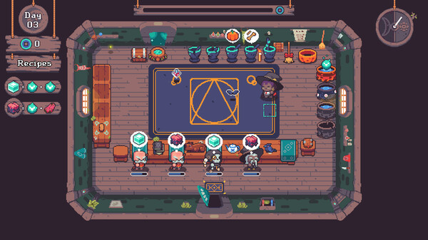 Tiny Witch gameplay screenshot