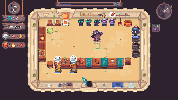 Tiny Witch gameplay screenshot