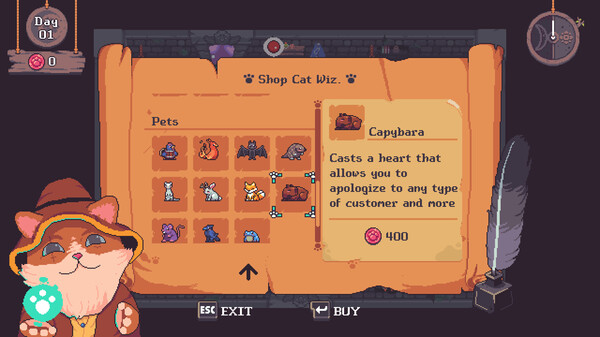 Tiny Witch gameplay screenshot