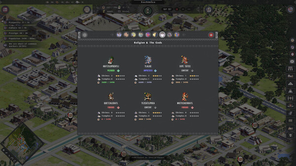 Tlatoani: Aztec Cities Demo gameplay screenshot