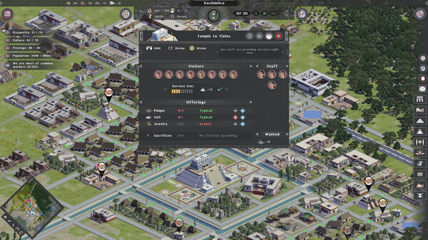 Tlatoani: Aztec Cities Demo gameplay screenshot