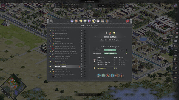 Tlatoani: Aztec Cities Demo gameplay screenshot