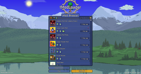 tModLoader gameplay screenshot