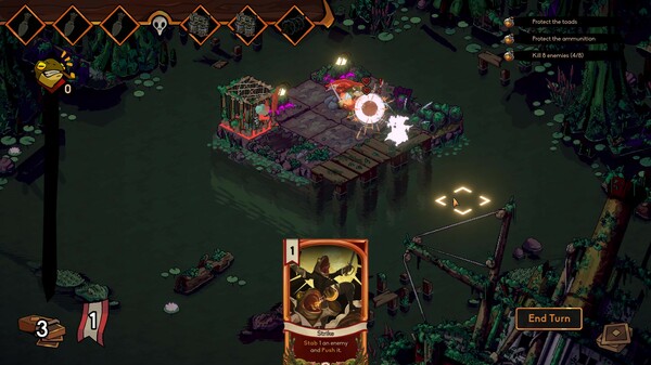 Toads of the Bayou gameplay screenshot