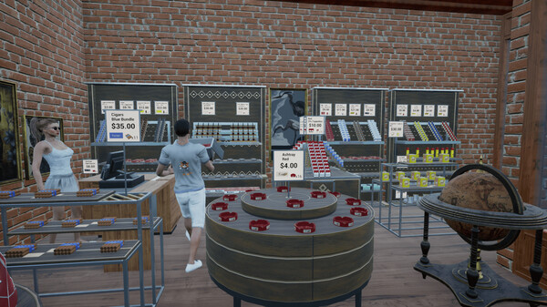 Tobacco Shop Simulator: Prologue gameplay screenshot