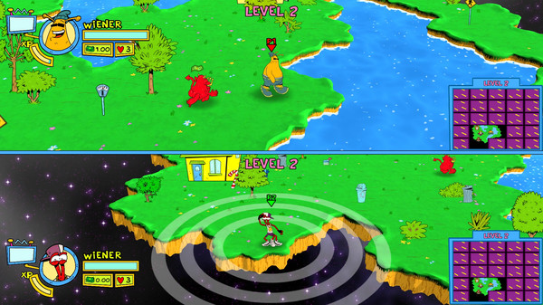 ToeJam & Earl: Back in the Groove! gameplay screenshot