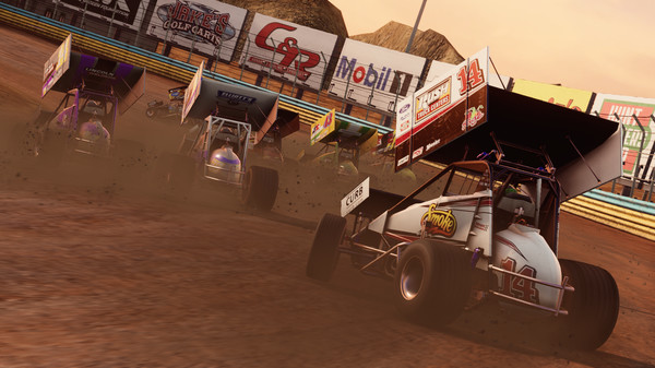 Tony Stewart's Sprint Car Racing gameplay screenshot