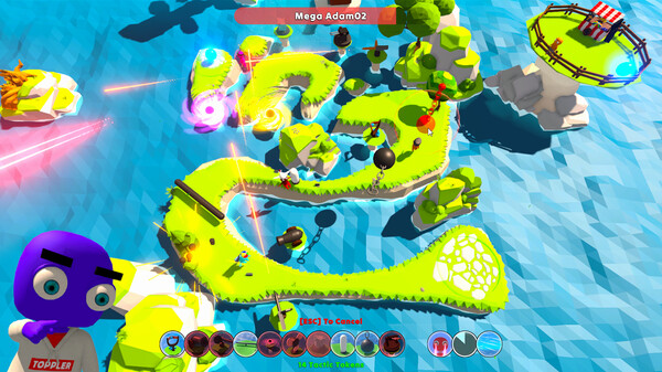 Topple Tactics gameplay screenshot