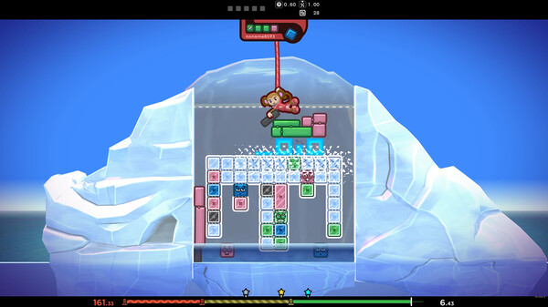 TopplePOP: Bungee Blockbusters gameplay screenshot
