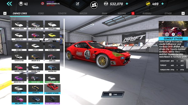 Torque Drift gameplay screenshot