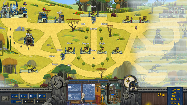 Touch Type Tale - Strategic Typing gameplay screenshot