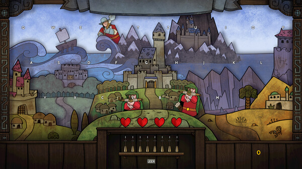 Touch Type Tale - Strategic Typing gameplay screenshot