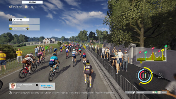 Tour de France 2023 gameplay screenshot