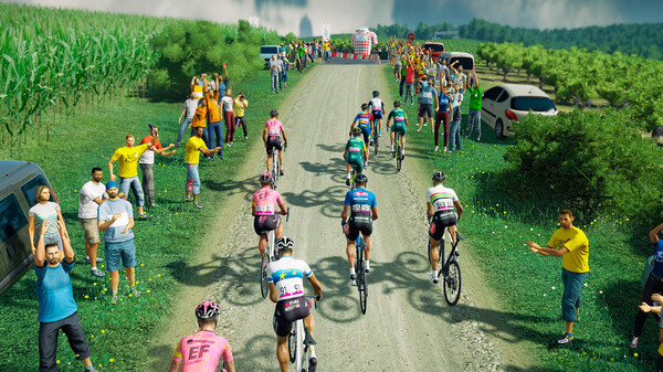 Tour de France 2024 gameplay screenshot