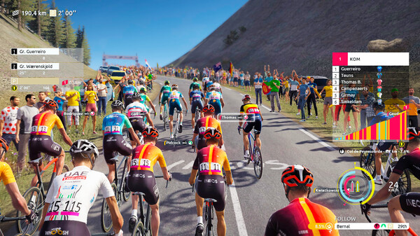 Tour de France 2024 gameplay screenshot