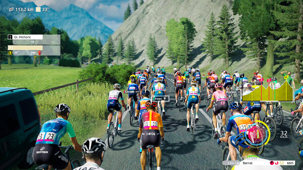 Tour de France 2024 gameplay screenshot