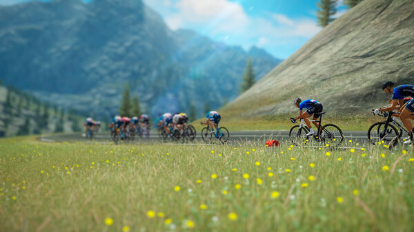 Tour de France 2024 gameplay screenshot