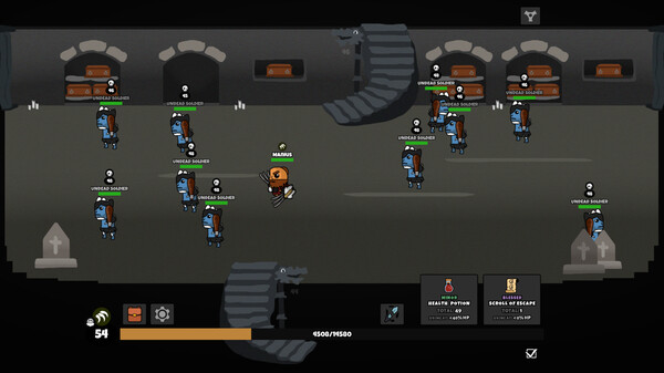 Tower Walker: MMO Grind Simulator gameplay screenshot