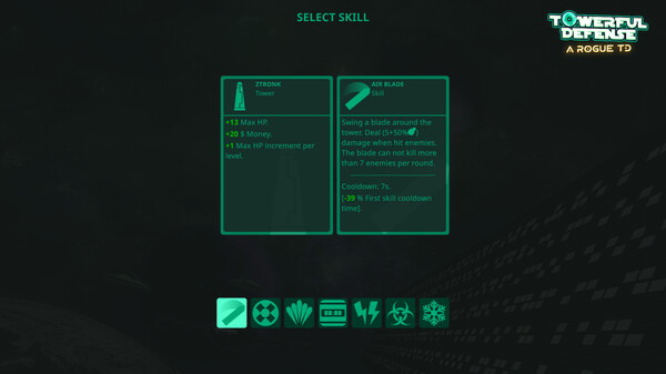 Towerful Defense: A Rogue TD gameplay screenshot