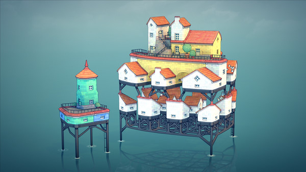 Townscaper gameplay screenshot