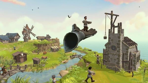 Townsmen VR gameplay screenshot