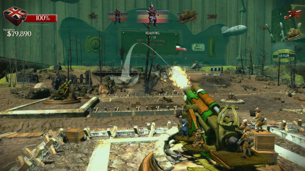 Toy Soldiers: HD gameplay screenshot