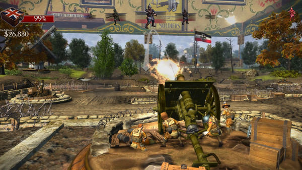 Toy Soldiers: HD gameplay screenshot