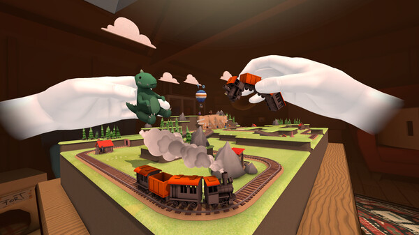 Toy Trains gameplay screenshot