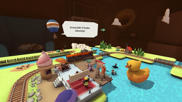 Toy Trains gameplay screenshot