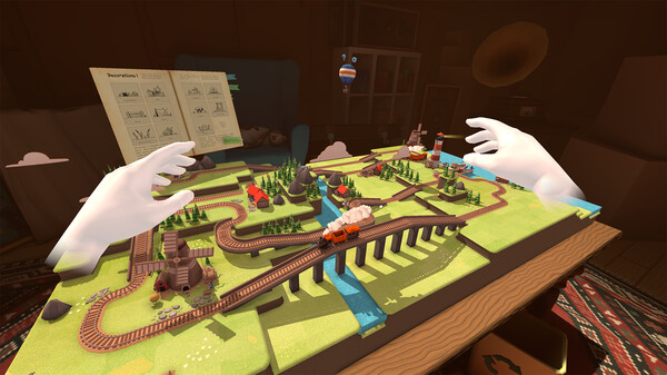 Toy Trains gameplay screenshot