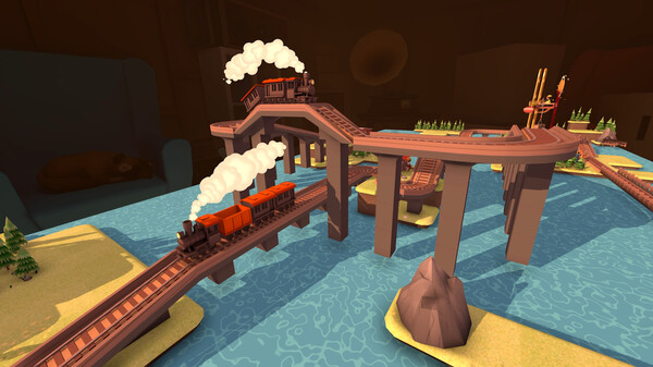 Toy Trains gameplay screenshot