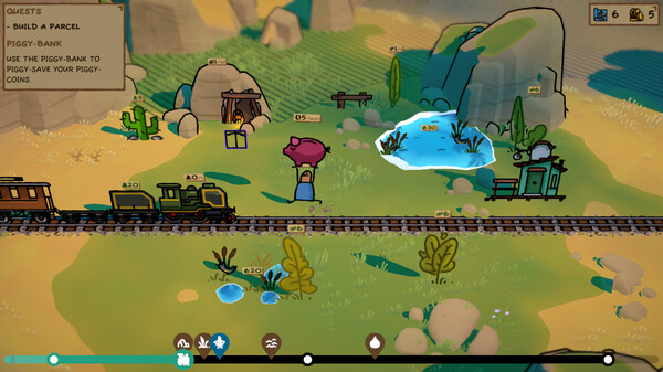 Trackline Express gameplay screenshot